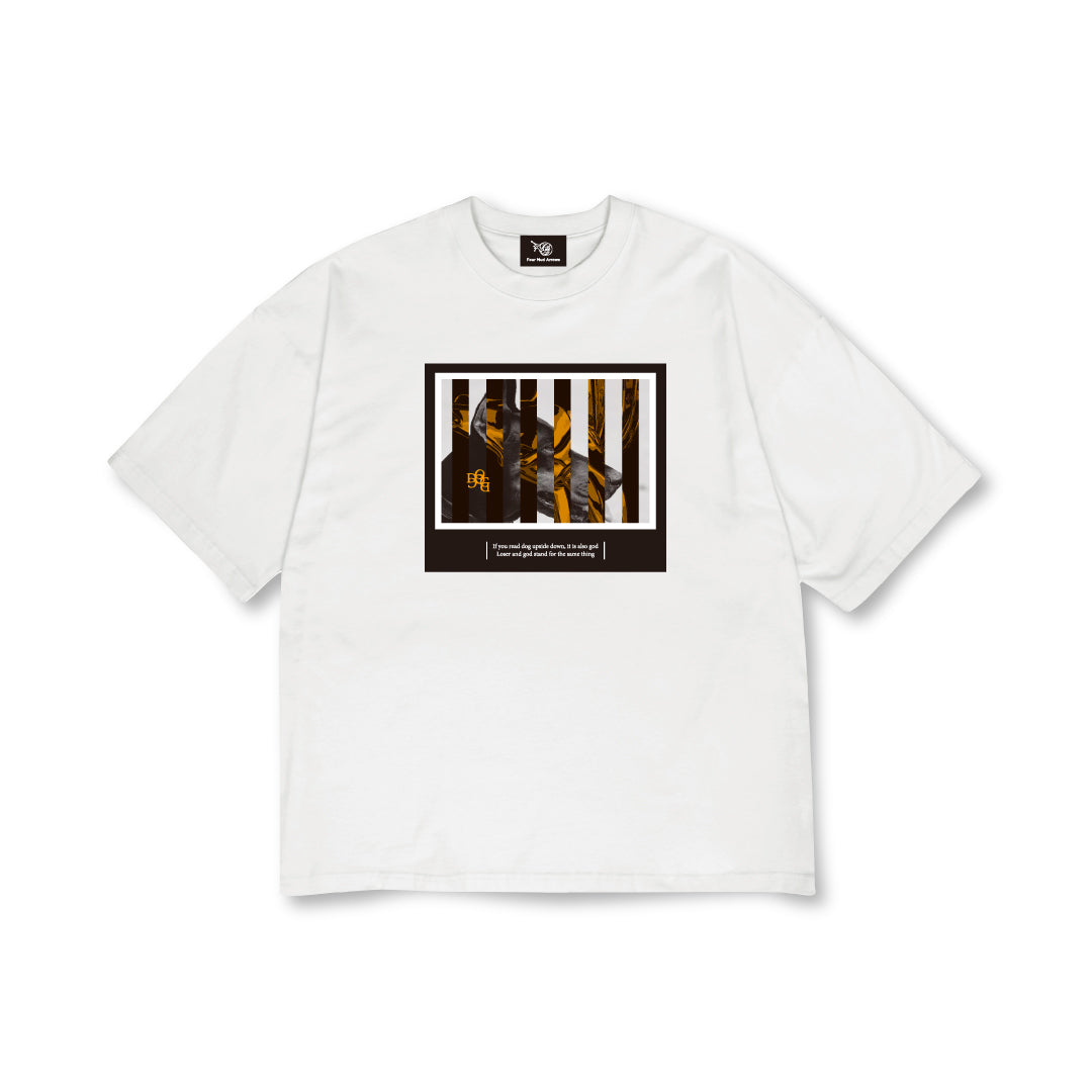 SS TEE HIDE AND SEEK ANUBIS - WHITE