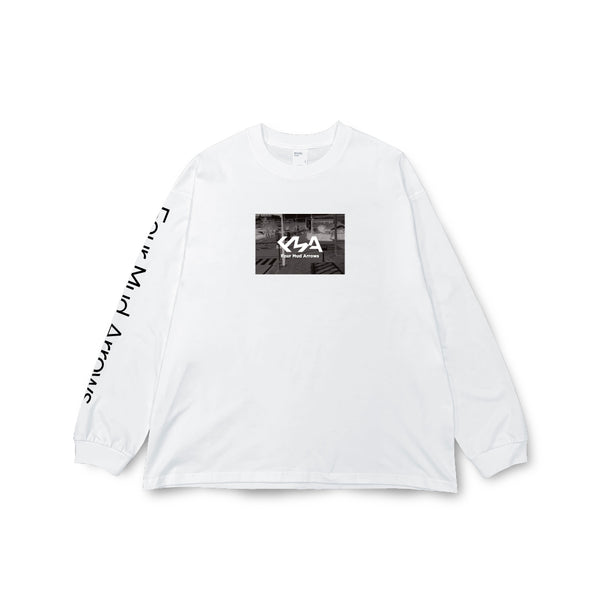 LS TEE BEYOND DA VIEW - WHITE