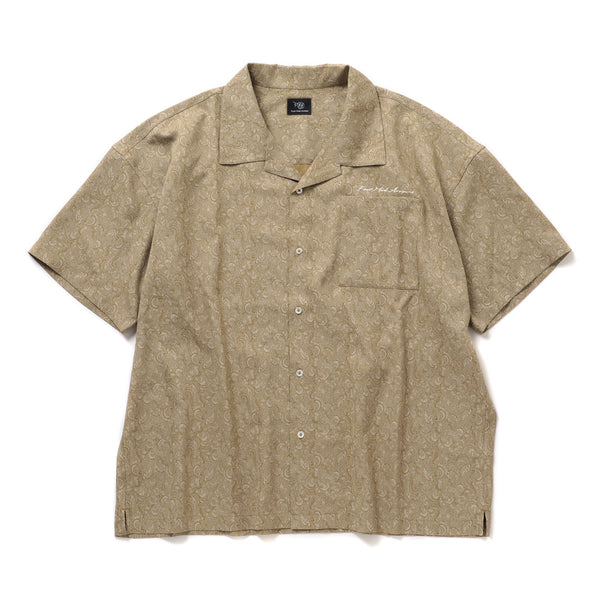 SS PAISLEY SHIRT(FMA) - BEIGE