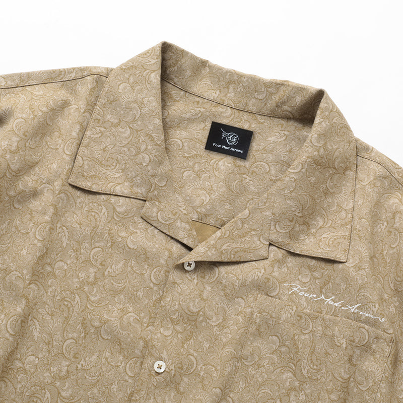 SS PAISLEY SHIRT(FMA) - BEIGE