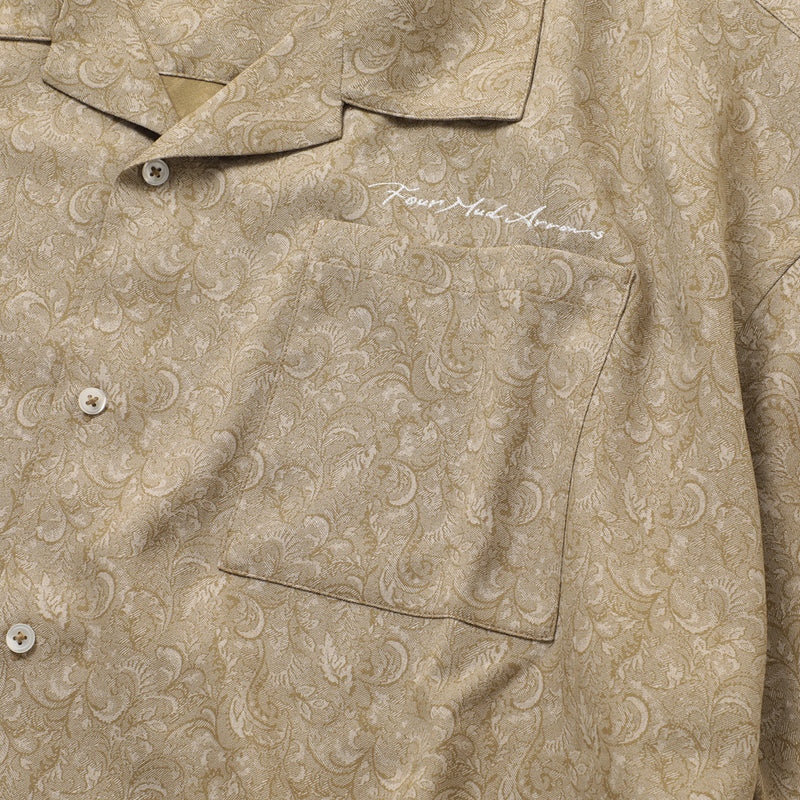 SS PAISLEY SHIRT(FMA) - BEIGE