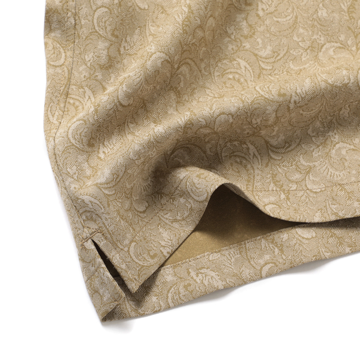 SS PAISLEY SHIRT(FMA) - BEIGE – GADORO