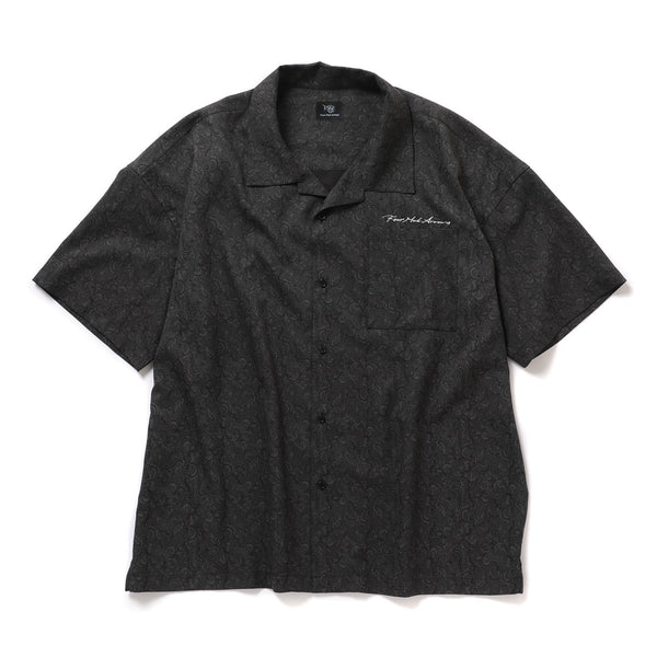 SS PAISLEY SHIRT(FMA) - BLACK