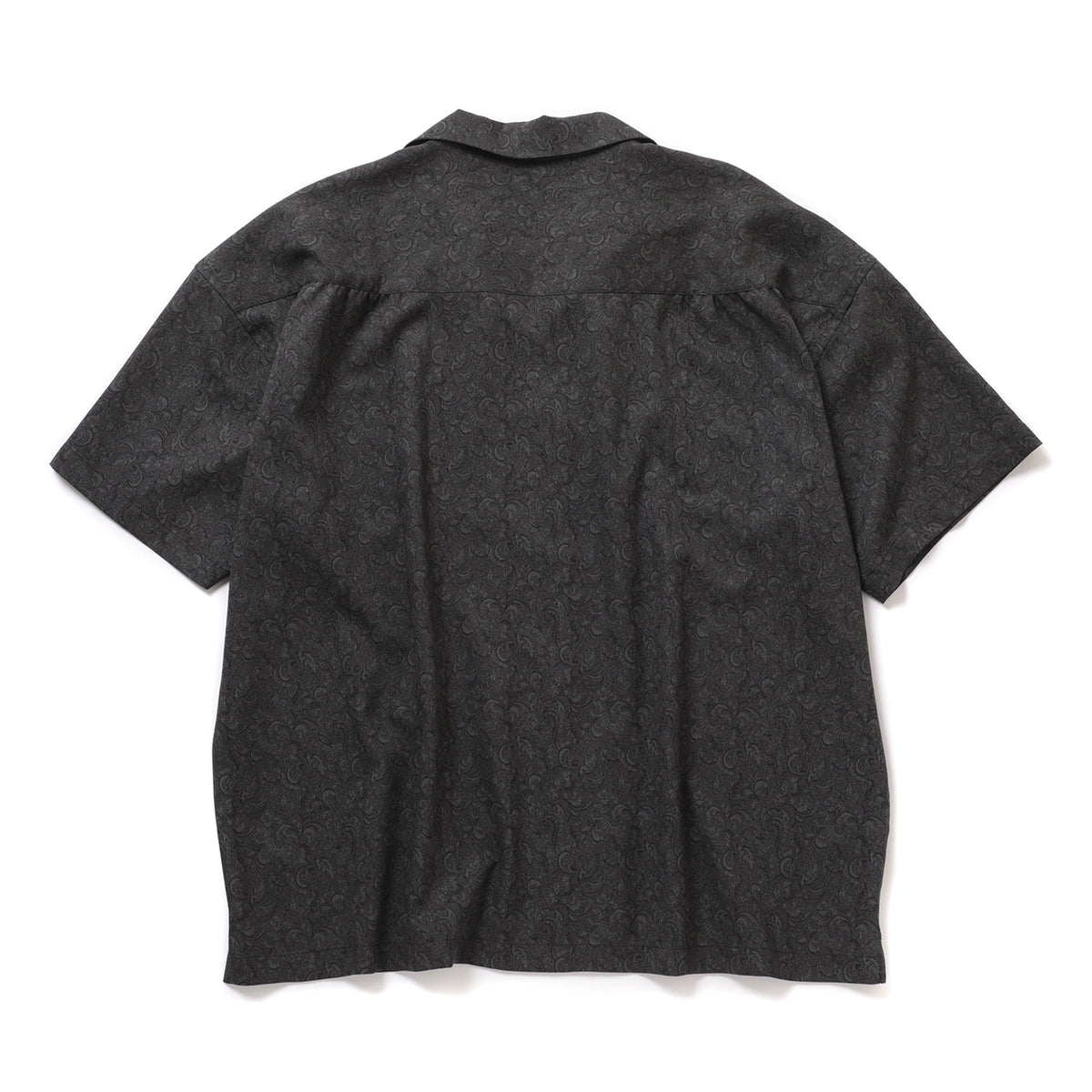 SS PAISLEY SHIRT(FMA) - BLACK – GADORO
