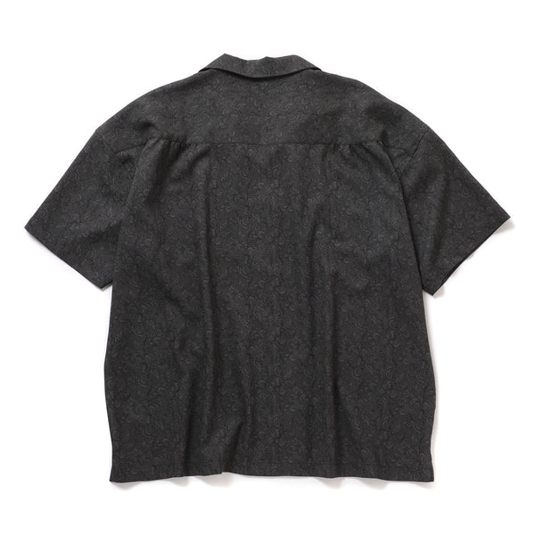 SS PAISLEY SHIRT(FMA) - BLACK