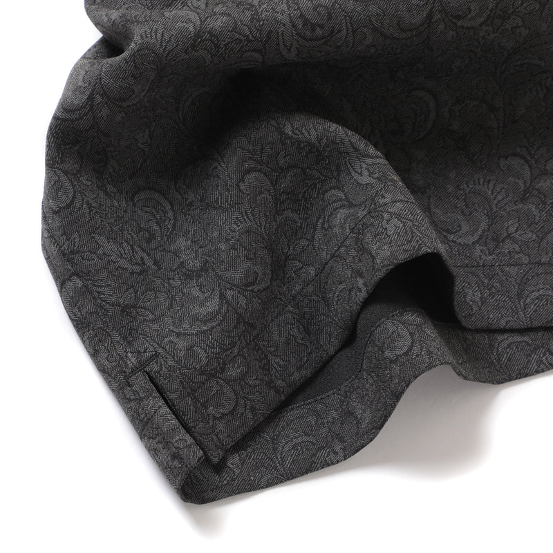 SS PAISLEY SHIRT(FMA) - BLACK