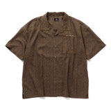 SS PAISLEY SHIRT(FMA) - BROWN