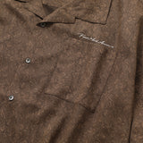 SS PAISLEY SHIRT(FMA) - BROWN