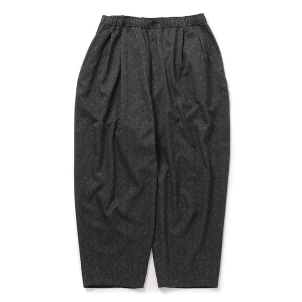 PAISLEY LONG PANTS (FMA) - BLACK