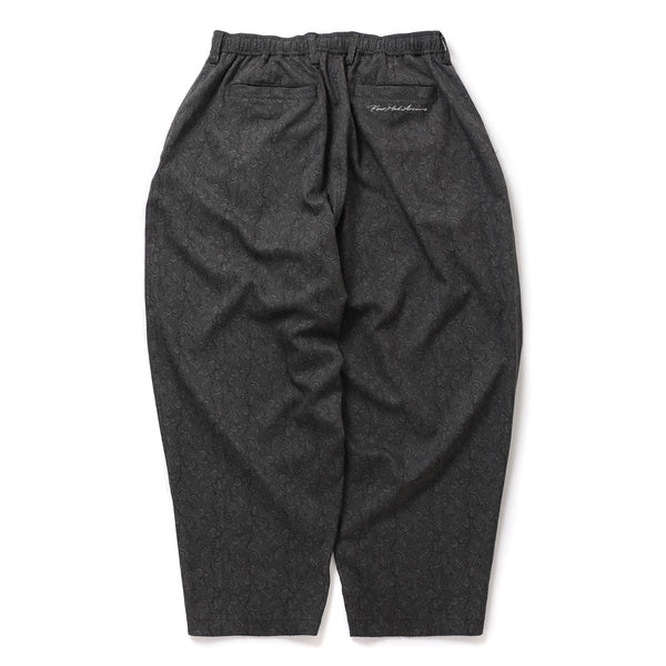 PAISLEY LONG PANTS (FMA) - BLACK