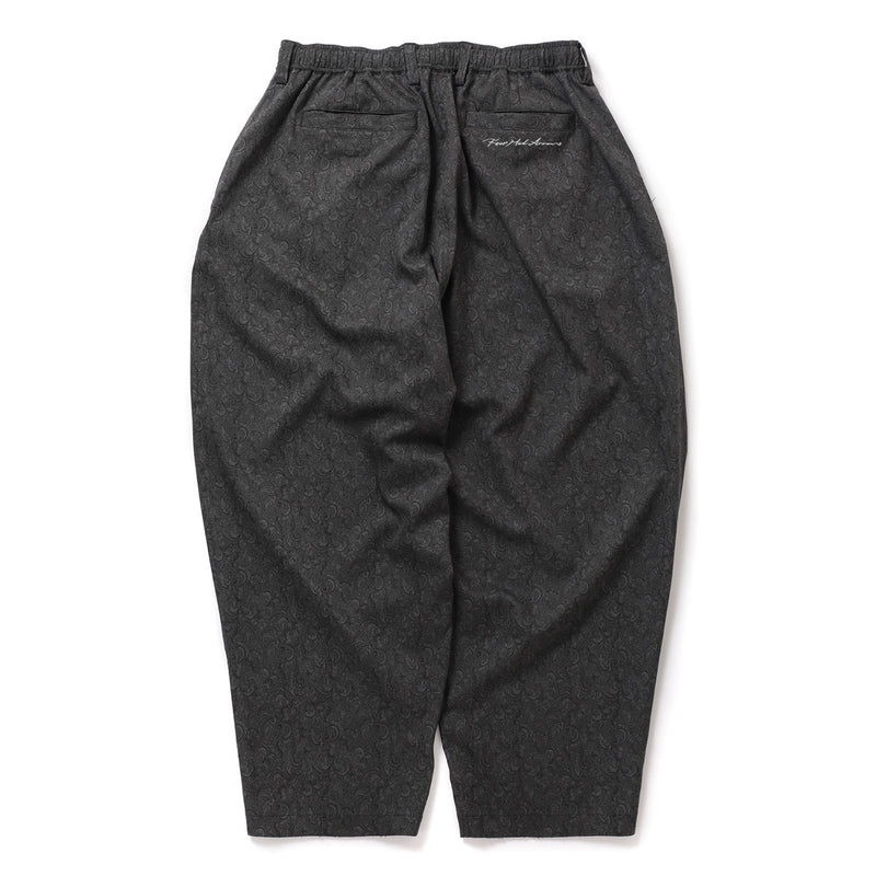 PAISLEY LONG PANTS (FMA) - BLACK