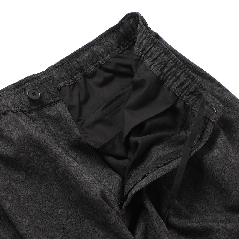 PAISLEY LONG PANTS (FMA) - BLACK