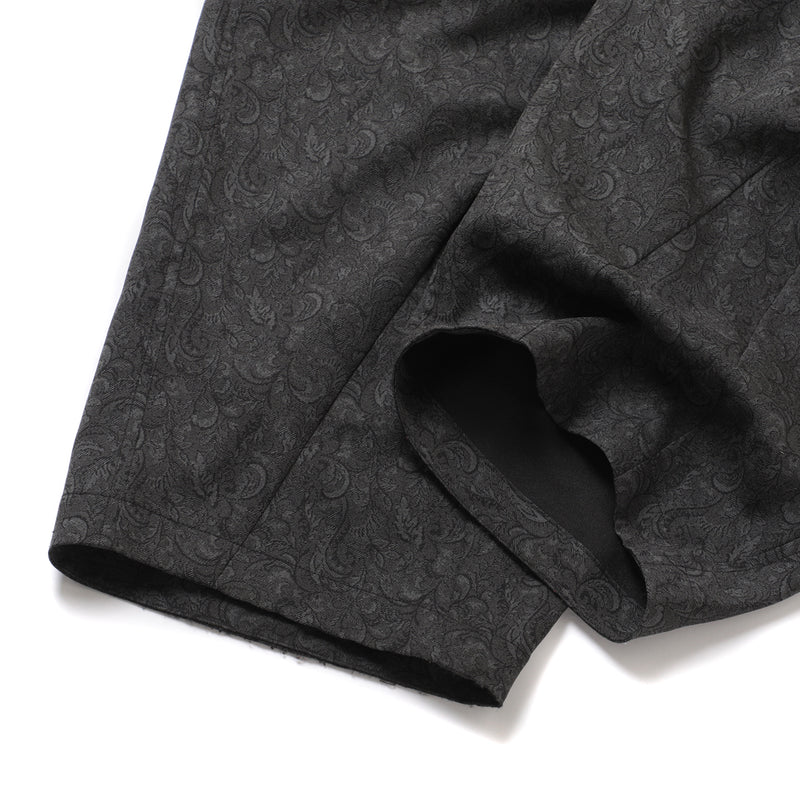 PAISLEY LONG PANTS (FMA) - BLACK