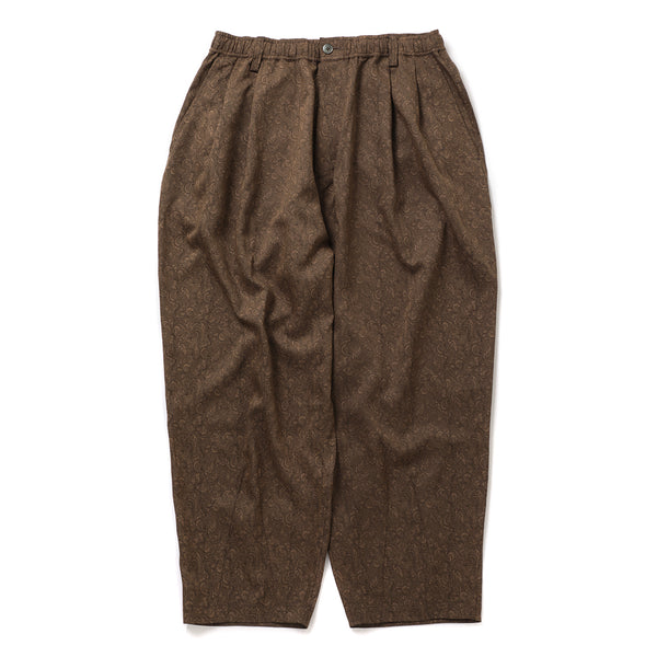 PAISLEY LONG PANTS (FMA) - BROWN