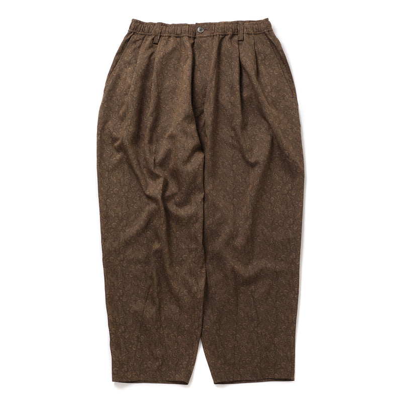 PAISLEY LONG PANTS (FMA) - BROWN