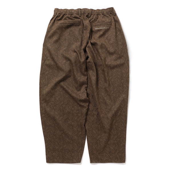 PAISLEY LONG PANTS (FMA) - BROWN