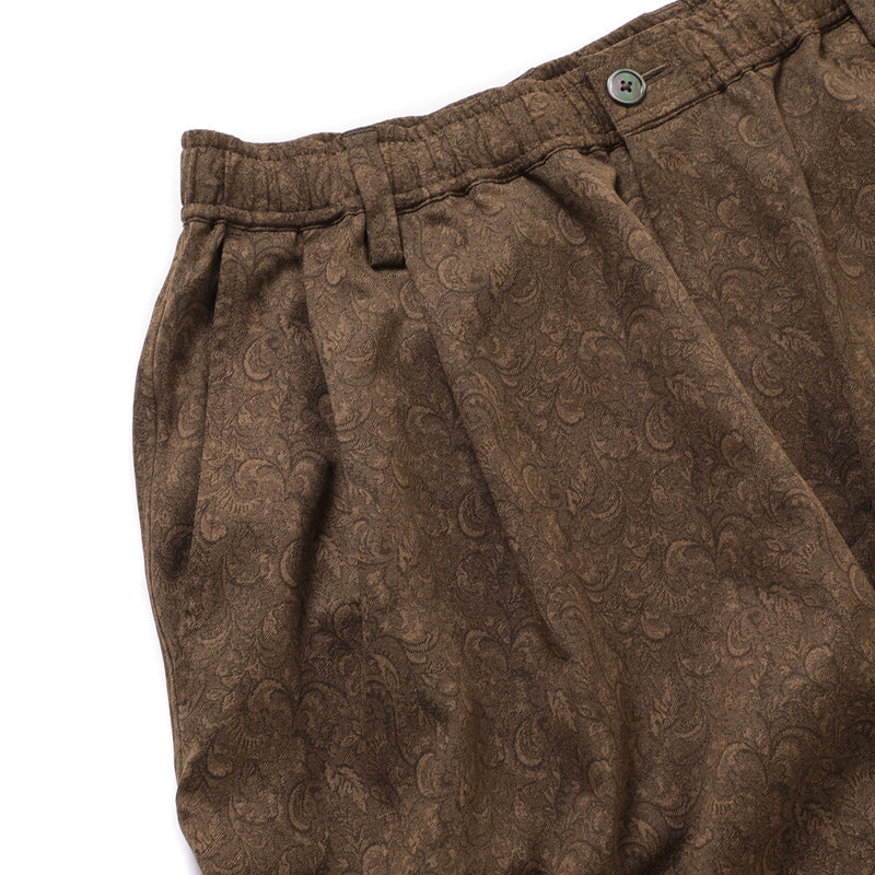 PAISLEY LONG PANTS (FMA) - BROWN
