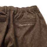PAISLEY LONG PANTS (FMA) - BROWN