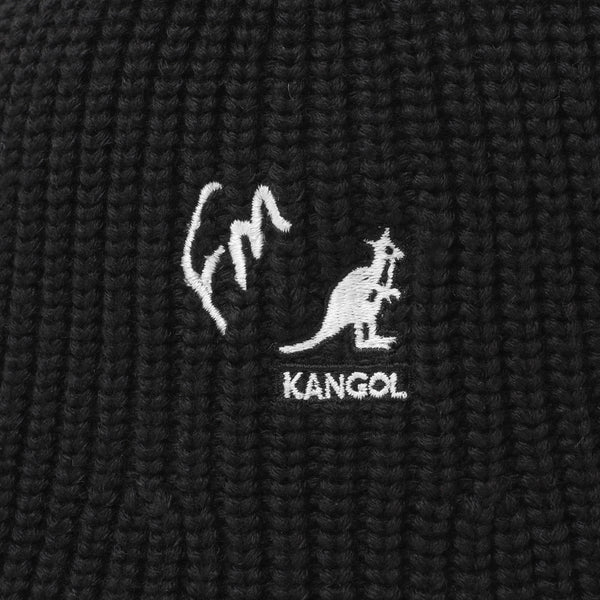 KANGOL × GADORO Bucket Hat - BLACK × WHITE