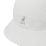 KANGOL × GADORO PILE HAT "WHITE"