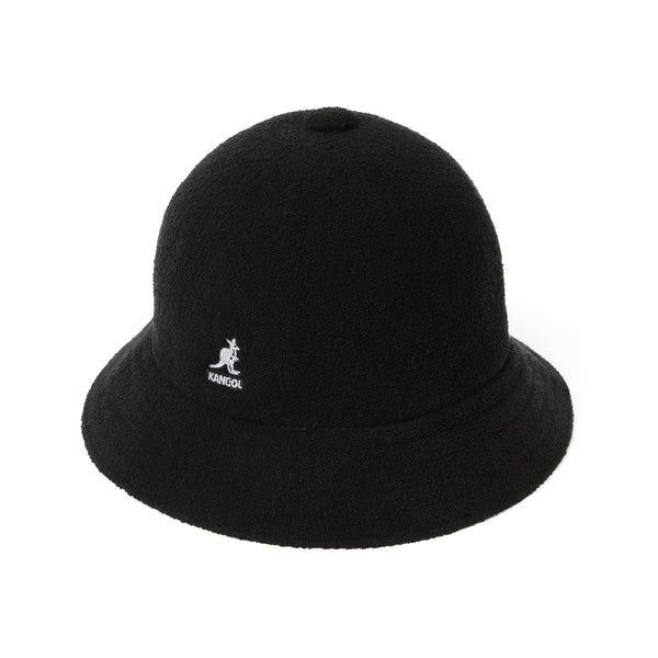 KANGOL × GADORO PILE HAT "BLACK"