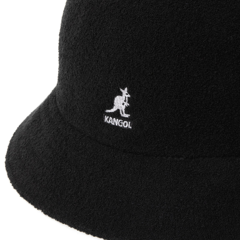 KANGOL × GADORO PILE HAT "BLACK"