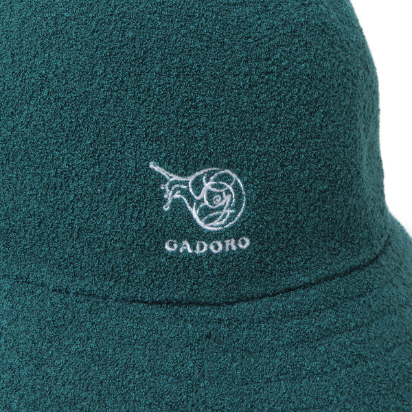 KANGOL × GADORO PILE HAT "MARINE"