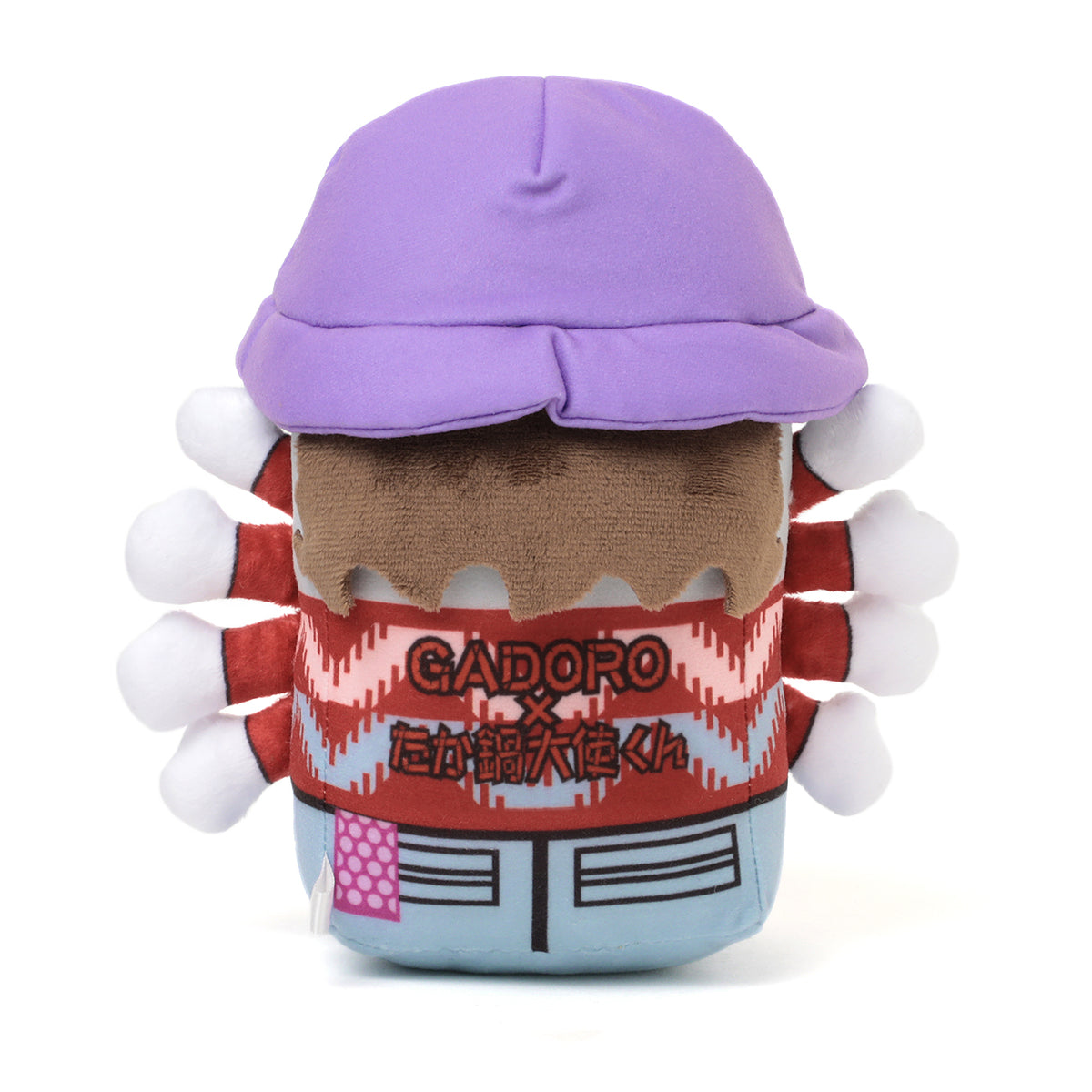 ぬいぐるみ GADORO×高鍋大使くん GADORO × たか鍋大使くん Stuffed Toy - RED