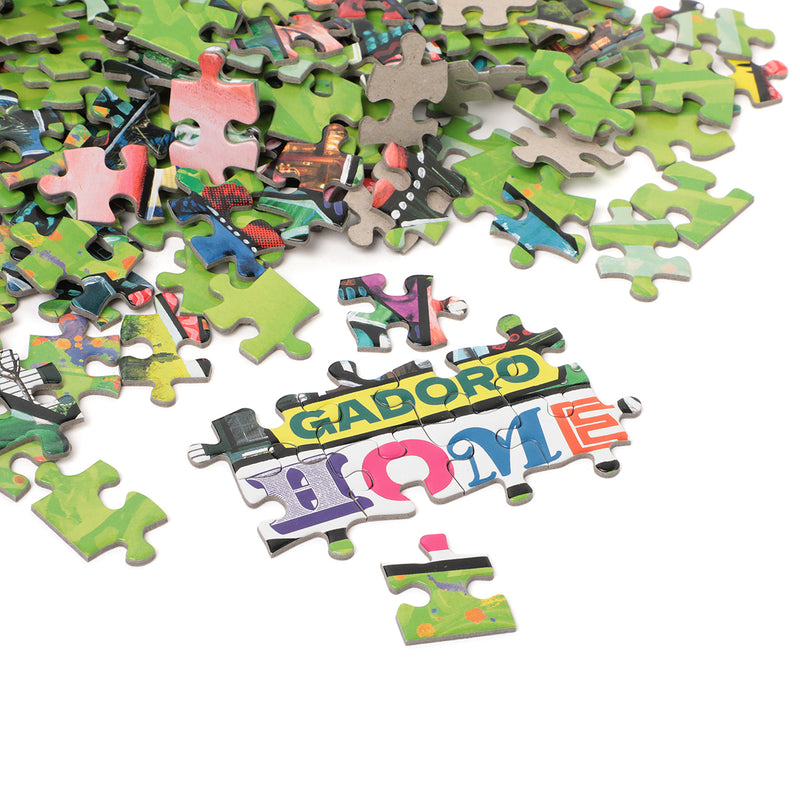 HOME Jigsaw Puzzle 300P - GREEN
