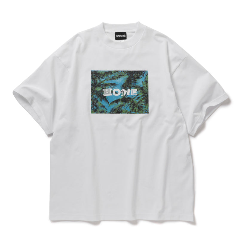 GADORO Tシャツ(White) 予約販売：納期10月下旬予定】HOME TOUR TEE BOX HOME - WHITE