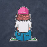 S/S Tee "GADORO BOY" - NAVY