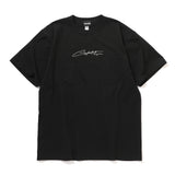 S/S Tee GADORO "Cursive" - BLACK