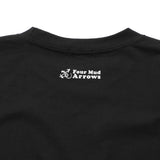 S/S Tee GADORO "Cursive" - BLACK