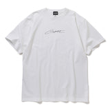 S/S Tee GADORO "Cursive" - WHITE