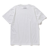 S/S Tee GADORO "Cursive" - WHITE