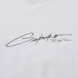 S/S Tee GADORO "Cursive" - WHITE