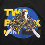 S/S "Two Ice Pop" Tee - BLACK