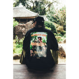 L/S Tee "MARUHADAKA" - BLACK
