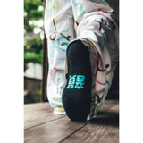 GADORO Rhyme Socks "HITORIGOTO" - BLACK
