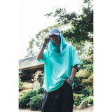 G Pattern "Hokkamuri" Scarf - "mile" BLUE × WHITE