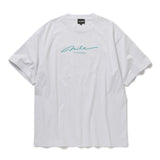 S/S Tee "mile" - WHITE