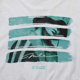 S/S Tee "mile" - WHITE