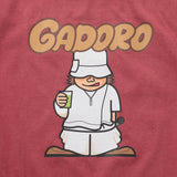 S/S Tee "GADORO BOY Ⅱ" - VINTAGE RED