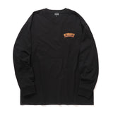 L/S Tee "MARUHADAKA" - BLACK