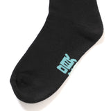 GADORO Rhyme Socks "HITORIGOTO" - BLACK