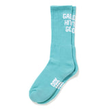 GADORO Rhyme Socks "HITORIGOTO" - "mile" BLUE