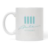 GADORO "mile" Mug - "mile" BLUE