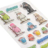 "GADORO BOY" Puffy Sticker Set - MULTI