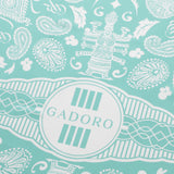 G Pattern "Hokkamuri" Scarf - "mile" BLUE × WHITE